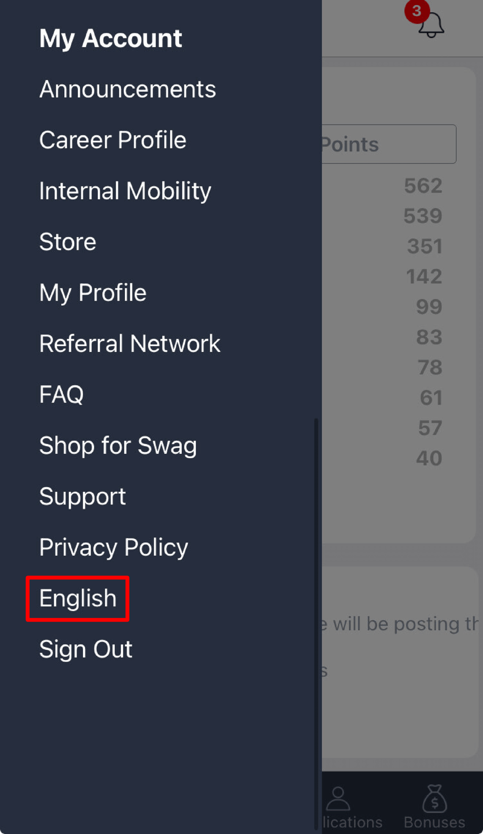 How to Change Language